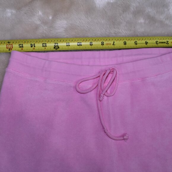 Lilly Pulitzer Terry Cloth Pink Lounge Track Set Full Zip Hoodie XL Pants L - Picture 9 of 14